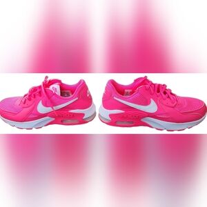 Women's Nike Air Max Sneakers Size 8.5 Fuchsia Neon Hot Hyper Pink Running Shoes